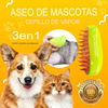 Cepillo Limpiador de Vapor para Mascotas Anti Olores